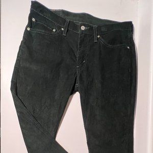 Levi's 511 34x30 Green Corduroy